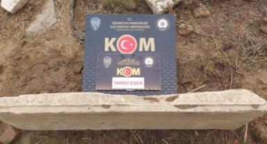 Ödemiş'te kaçak kazı operasyonu... Bizans dönemi eserleri ele geçirildi!