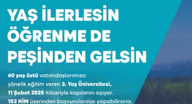 Büyükşehir'den 60 yaş ve üstü yurttaşlar için ücretsiz üniversite