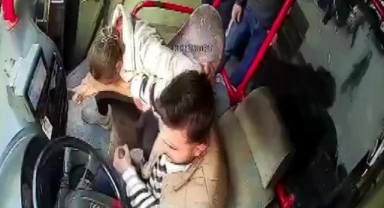 Kocasını önce ısırdı, sonra bıçakladı!