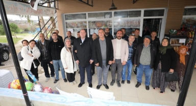Başkan Çiçek'ten mahalle ziyaretleri!