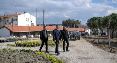 Büyükşehir’in Çandarlı Sosyal Tesisleri ilkbahara hazır