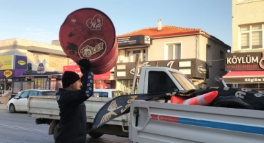 Güzelbahçe'de zabıta ekipleri kaldırım işgaline geçit vermiyor