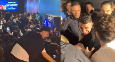 Ünlü isimlerin geldiği film galasında izdiham