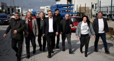 Başkan Eşki'den sanayi esnafına