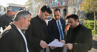 Başkan Eşki projeleri yerinde inceledi... Bornova’da 7/24 mesaisi