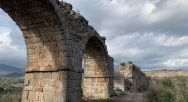 Bergama'da antik su kemeri koruma altına alındı!