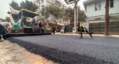 Bornova’nın gözde sokağına bayramlık asfalt