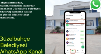 Güzelbahçe Belediyesi WhatsApp Kanalı hizmete açıldı