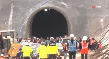 Hızlı tren şantiyesinde kaya düşmesi: 1 ölü, 1 yaralı