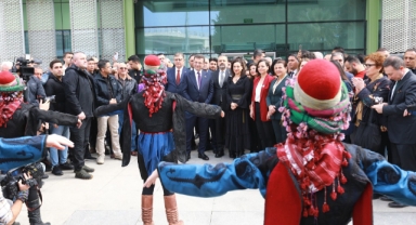İmamoğlu'na Efes Selçuk’un Efelerinden muhteşem karşılama