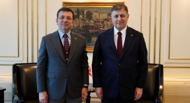 İmamoğlu ve Cemil Tugay bir araya geldi!
