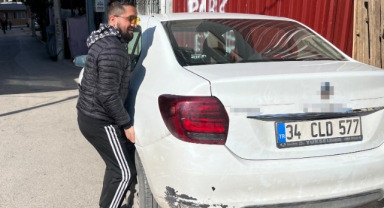 İzmirli 'Herkül' araba kaldırdı... Deneyen vatandaş başarısız oldu