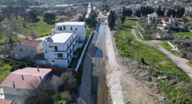 İZSU’dan 90 milyonluk yatırım... Yarımada’da dereler ıslah edildi