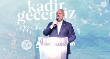 Menemen'de 10 bin kişilik Kadir Gecesi iftarı