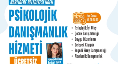 Narlıdere'de ücretsiz psikolojik danışmanlık hizmeti
