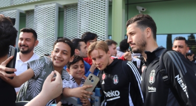 Beşiktaş kafilesi İzmir’de