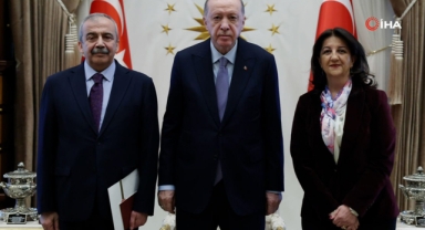 Cumhurbaşkanı Erdoğan, DEM Parti heyetini kabul etti