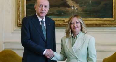 Cumhurbaşkanı Erdoğan, İtalya Başbakanı Meloni ile görüştü