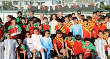Geleceğin yıldız futbolcularından muhteşem turnuva