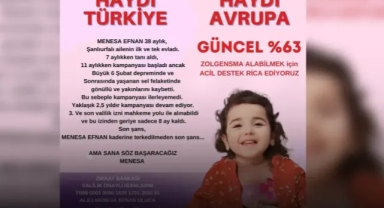 Haydi İzmir! SMA'lı Menesa destek bekliyor