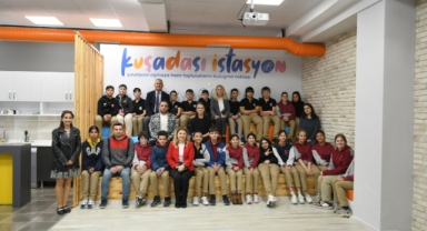 İstasyon Kuşadası’nda interaktif yeşil gezegen eğitimi