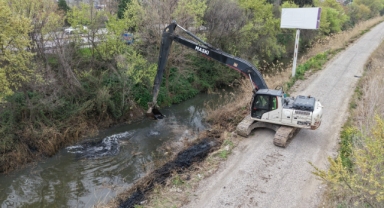 Manisa Güzelköy Deresi’nde Hummalı Çalışma