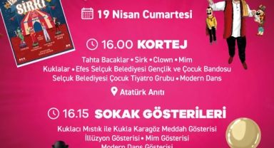 İzmir Çocuk ve Gençlik Tiyatroları Festivali 19 Nisan'da Efes Selçuk'ta