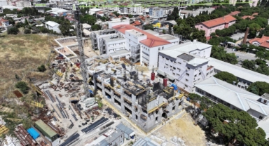 549 milyonluk dev yatırımda üçüncü kat tamamlanıyor