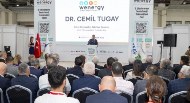 Başkan Tugay'dan WENERGY Expo fuarında önemli mesaj: Enerji konusunda altyapı yatırımına ihtiyaç var