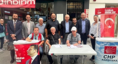 CHP'li Nalbantoğlu İzmir mitingi için sahada!