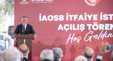 Çiğli İAOSB İtfaiye İstasyonu hizmete açıldı