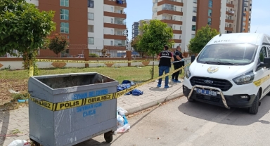 Çöp konteynerinden insan kafatası çıktı