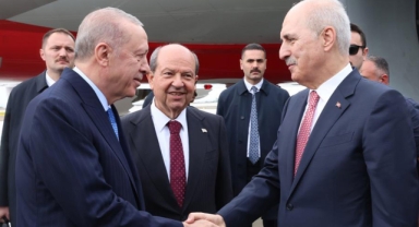 Cumhurbaşkanı Erdoğan KKTC'de