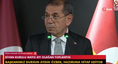 Dursun Özbek şampiyonluk kutlamasının Yenikapı'da olacağını resmen açıkladı