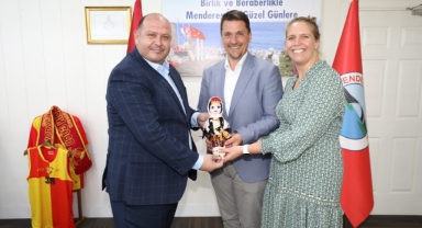 Menderes’e Kardeş Belediye ziyareti