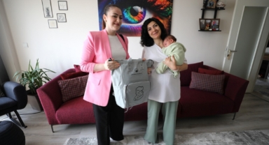 Menderes'te Hoş Geldin Bebek projesi sürüyor