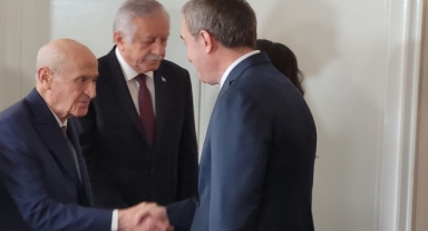 MHP Lideri Bahçeli, DEM Parti heyeti ile görüştü