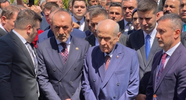 MHP Lideri Bahçeli, Ülkücü Şehitler Anıtı’nı ziyaret etti
