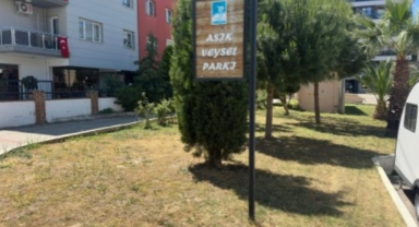Narlıdere’de şaşırtan manzara... Aşık Veysel’in adına yakışmayan park!