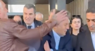 Özgür Özel'e yumruklu saldırı!