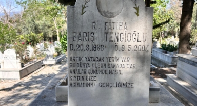 Özgür Özel'e saldıran şüphelinin katlettiği oğlunun mezarında dikkat çeken detay!