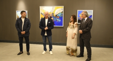 Ressam Zeynep Keklik’in ‘Düşsel Yolculuklar’ ı Ada Modern’de