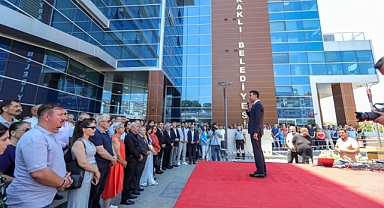 Başkan Önal, personeliyle bayramlaştı!