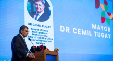 Başkan Tugay’dan DSÖ Avrupa Sağlıklı Şehirler Ağı Konferansı’nda barış mesajı