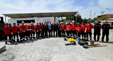 Bornova'da ilk arama kurtarma ekibi göreve hazır