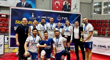 Büyükşehir'den bir ilk daha... Şirketler Arası Voleybol Turnuvası tamamlandı