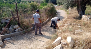 Efes Selçuk'ta temizlik emekçilerinden bayram tatili ardından yoğun mesai