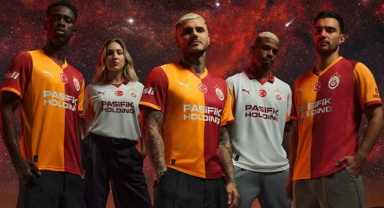 Galatasaray’ın yeni sezon formaları taraftarın beğenisine sunuldu