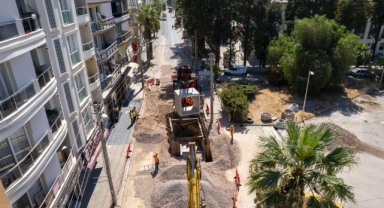 İZSU’dan bir yılda 75 kilometrelik yağmur suyu yatırımı