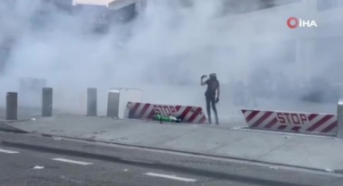 Los Angeles'ta göçmenlere gözaltı operasyonu sokakları karıştırdı
